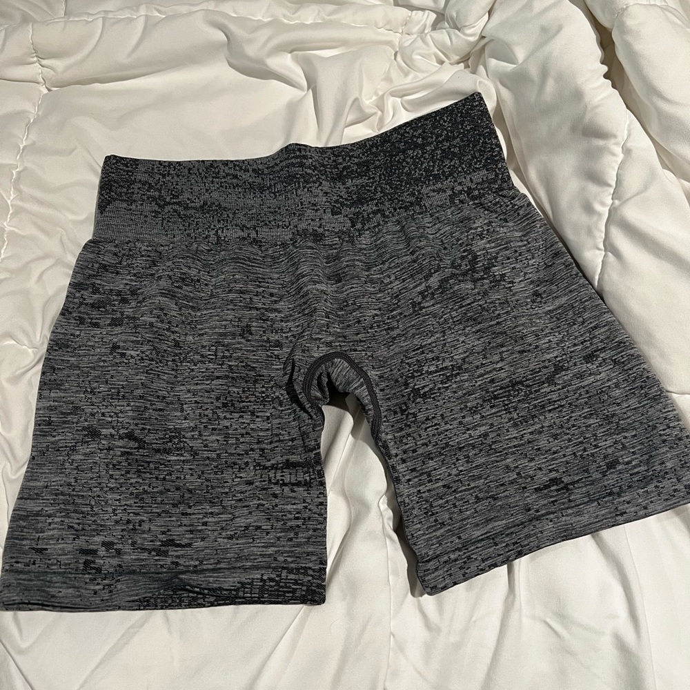 NVGTN Gray Digital Seamless Shorts